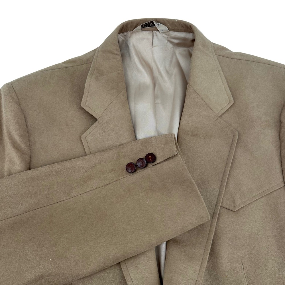 Sheplers Western Yoke Men Blazer 46L Sport Coat Corduroy Jacket Cowboy Rockabily